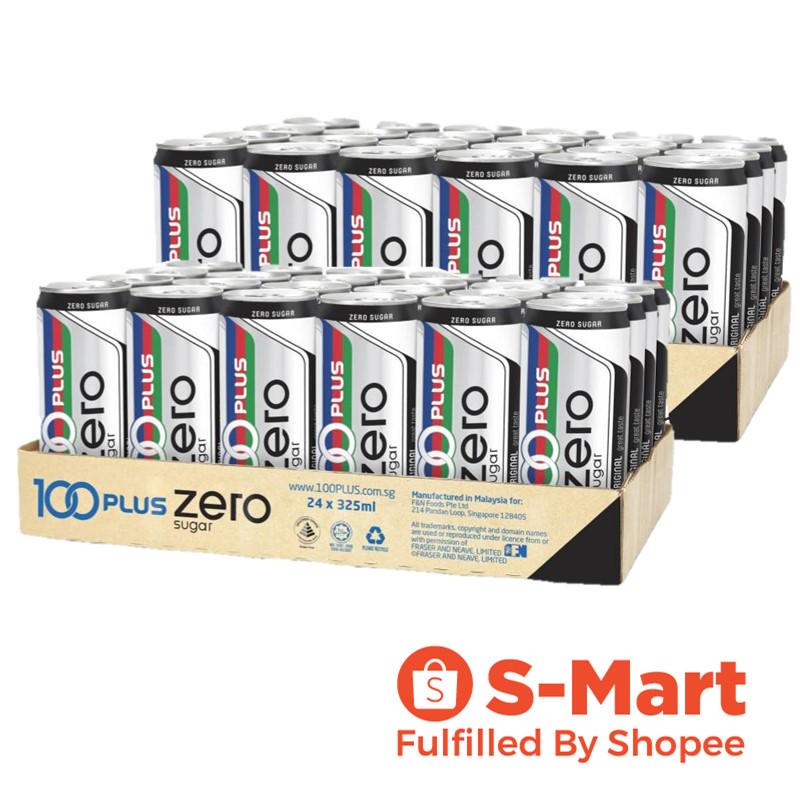 [Bundle of 48] 100 Plus Zero 325ML Shopee Singapore