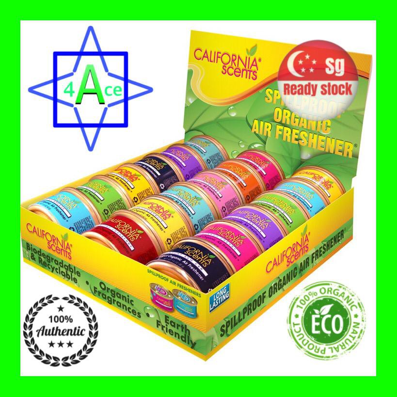 California Scents Organic Air Freshener from USA Random Flavor Car