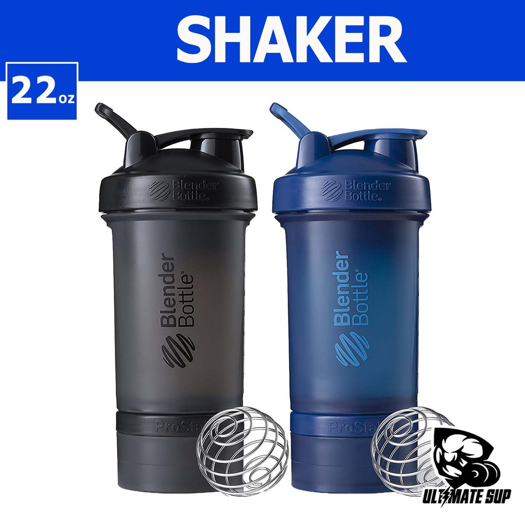 Blender Bottle Protein Shaker ProStak Twist n' Lock Storage