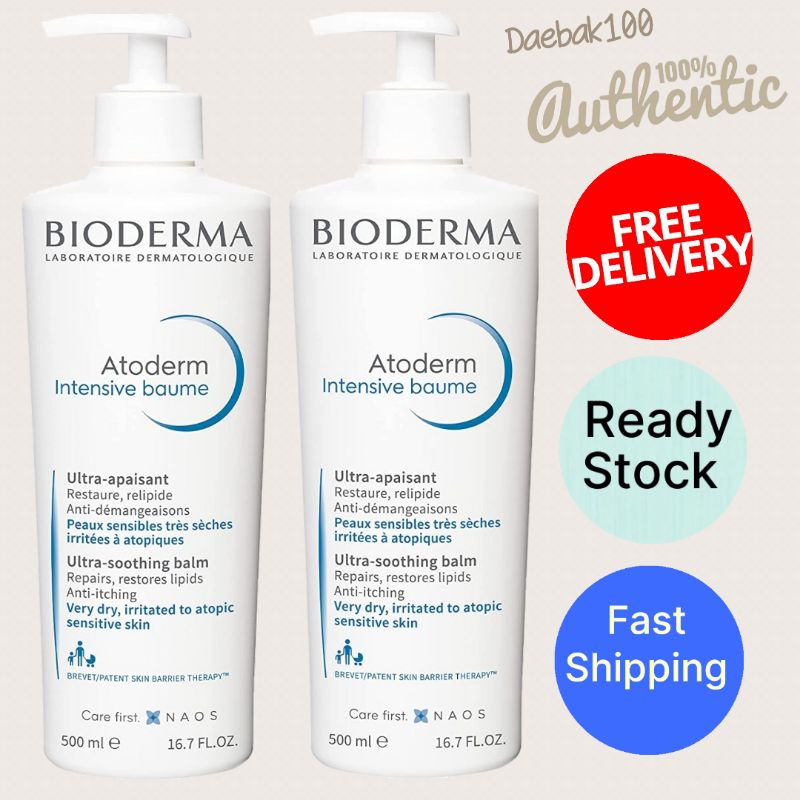 Bioderma Atoderm Intensive Balm 500ml Shopee Singapore