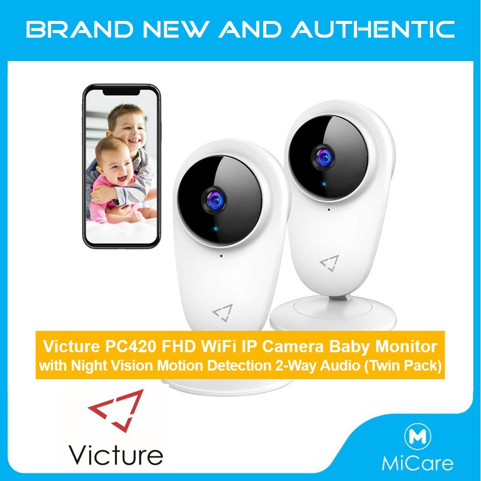 [Sales] Brand New & Authentic Victure PC420 FHD WiFi IP Camera Baby