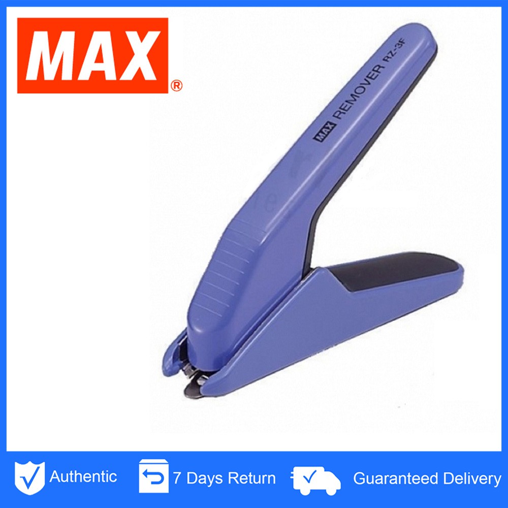 Max Staples Remover RZ3F (Blue) Shopee Singapore