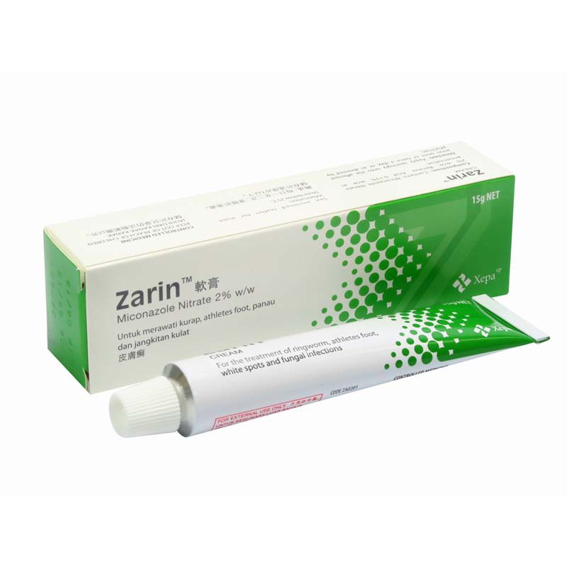 Zarin 2 Antifungal Cream 15g Shopee Singapore
