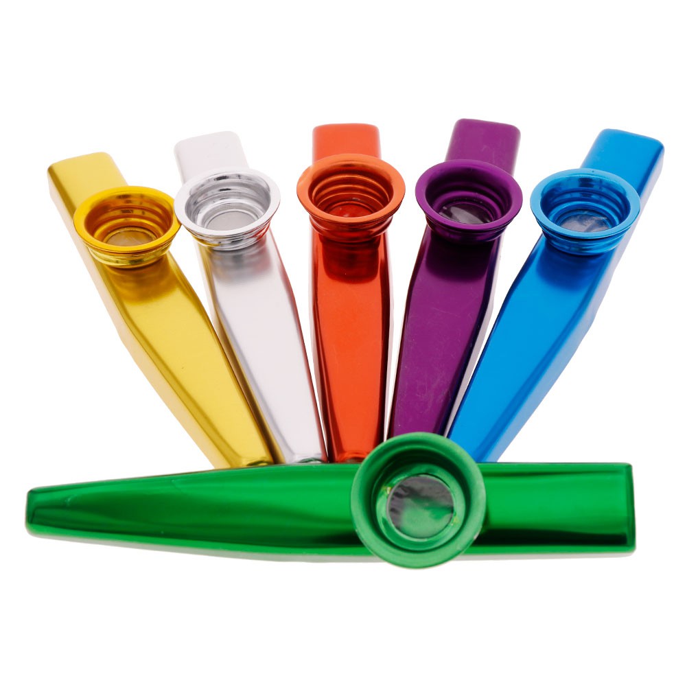 Metal Kazoo Harmonica Instrument Flute Kids Party Gift Mouth Shopee