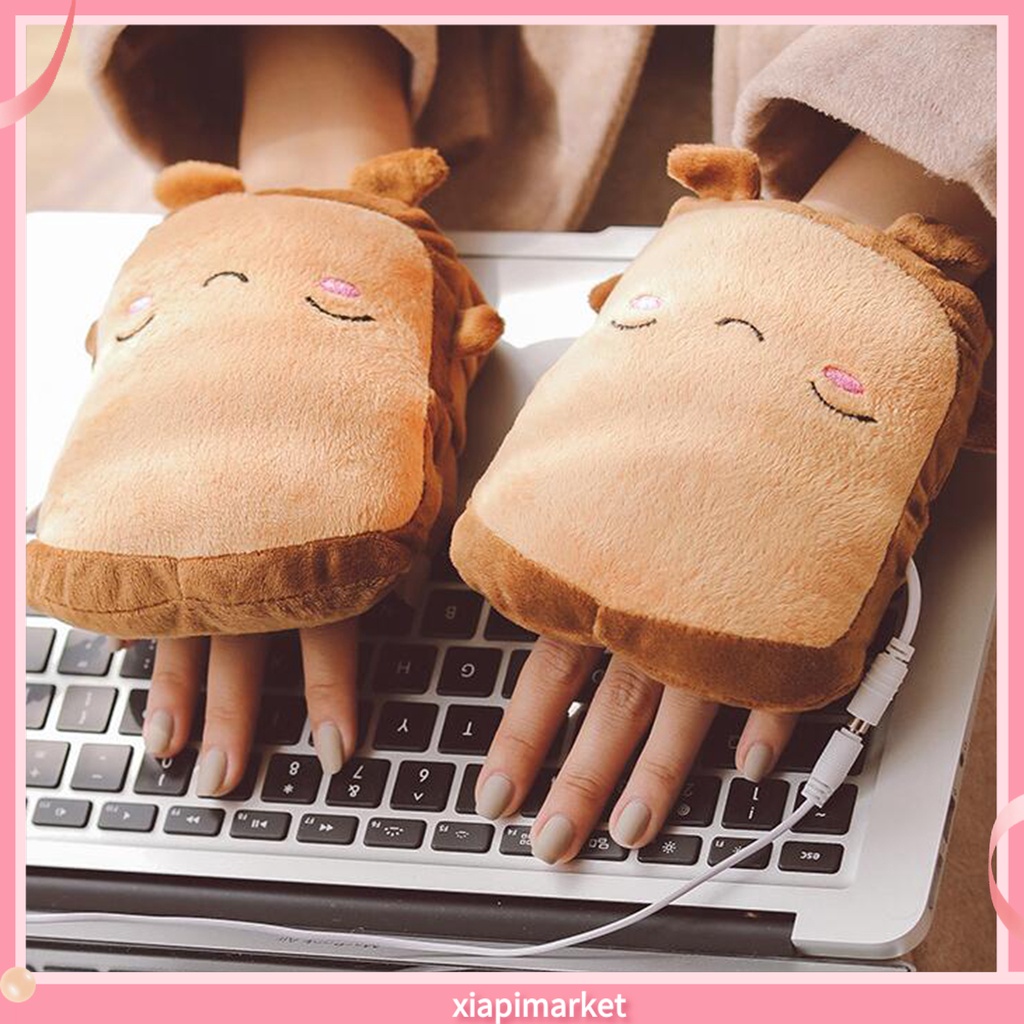 Winter Hand Foot Warmer Usb Electric Heating Pad Feet Warm Slippers