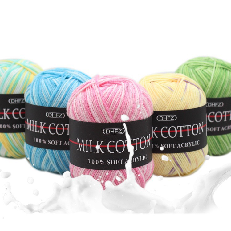 Crochet Knit Super Soft Milk Cotton Yarn Shopee Singapore