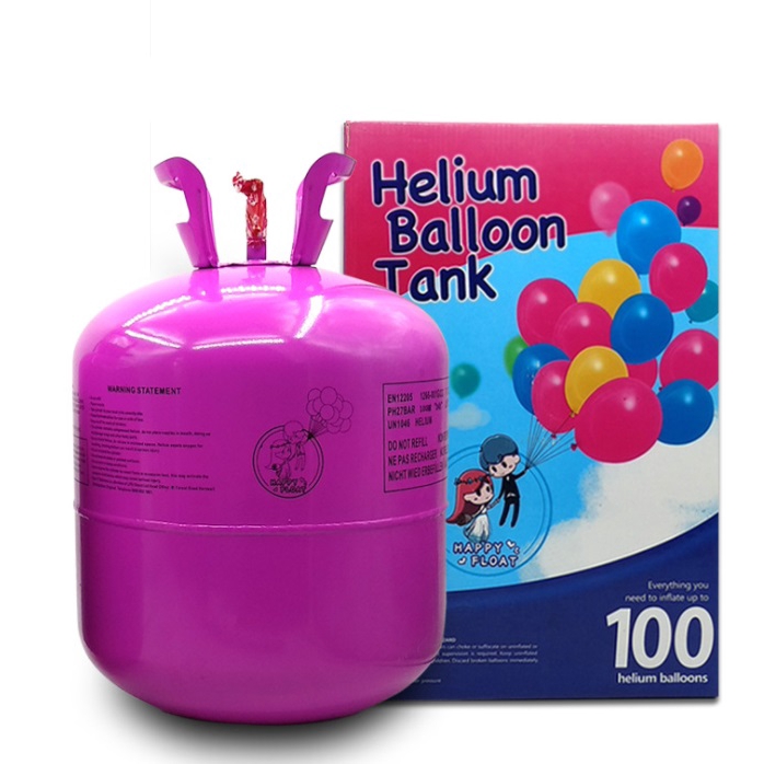 High Quality Helium Balloon Gas Tank Disposable Filled balloons 30/50/100 Shopee Singapore