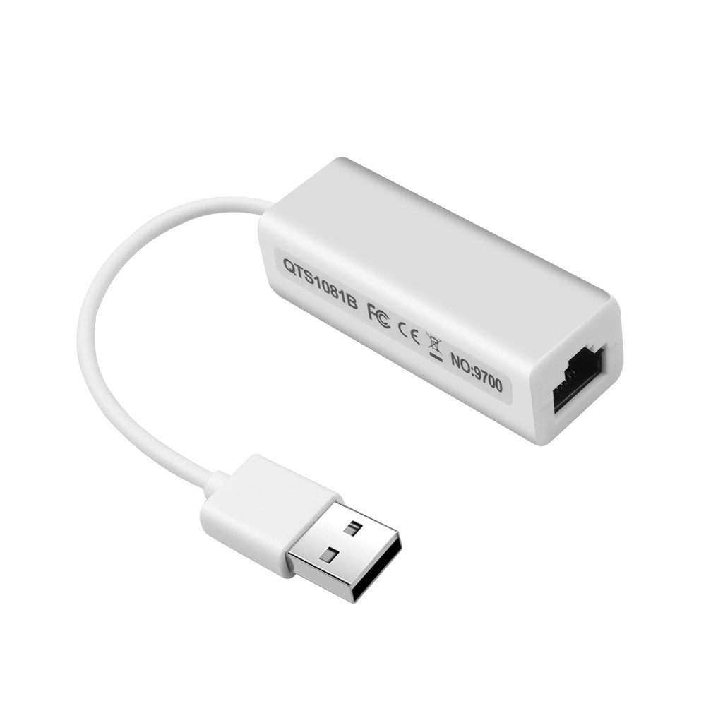 Dongle Adapter Card LAN USB 2.0 to 10 / 100 RJ45