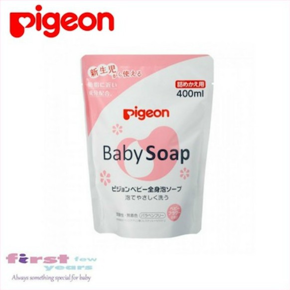 Pigeon Baby Foam Soap Refill Floral 400ml Shopee Singapore