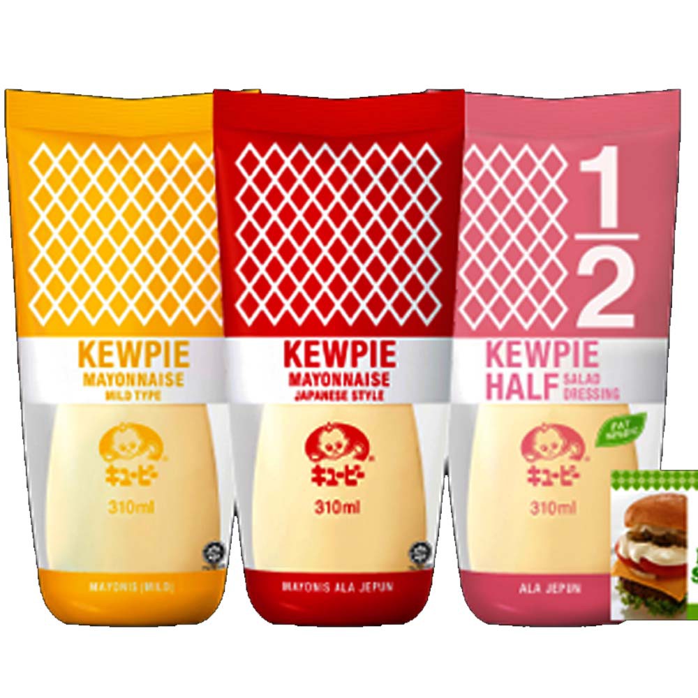 Kewpie Mayonnaise Japanese Style / Mild / Half Shopee Singapore