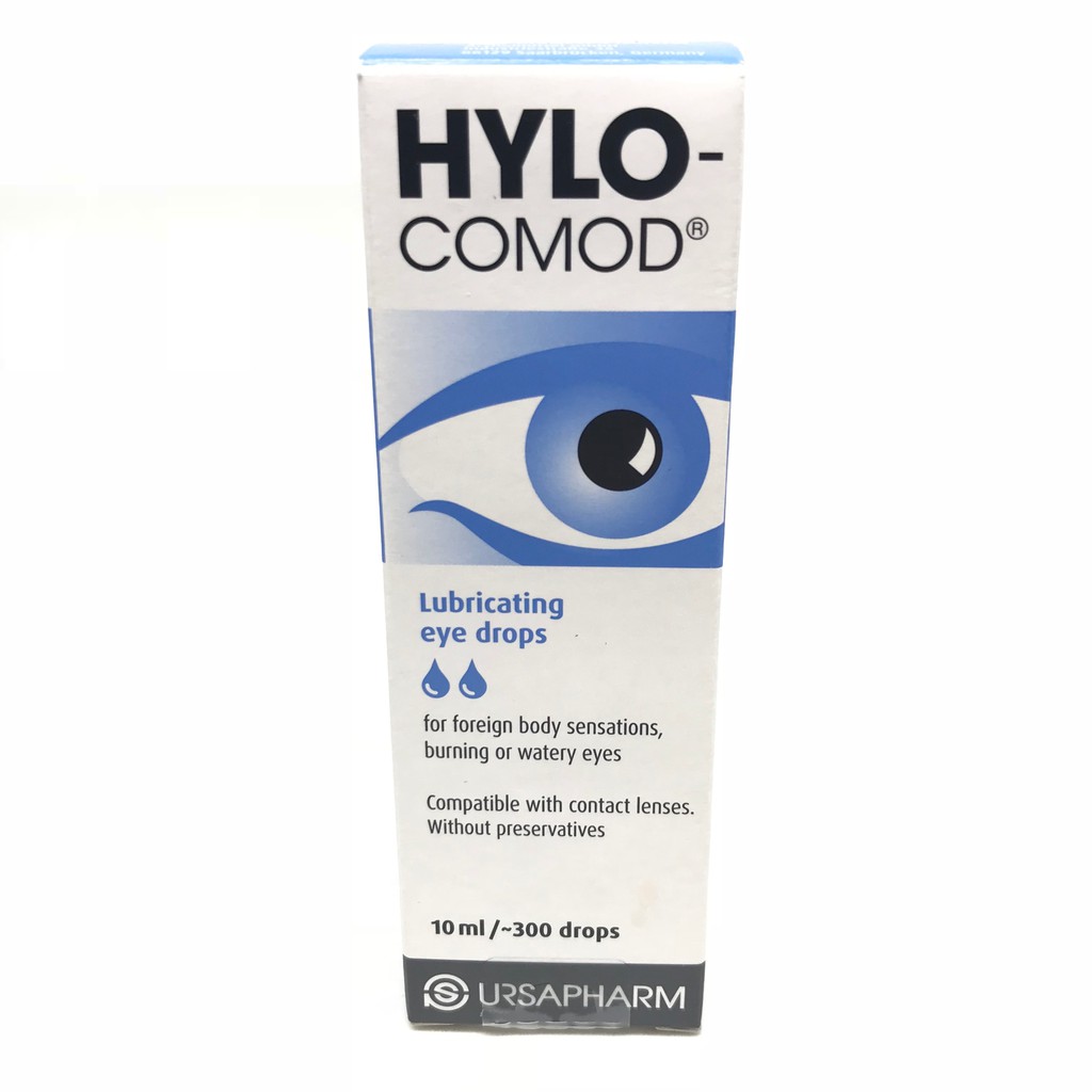 Hylo Comod Lubricating Eye Drops 10ml Shopee Singapore