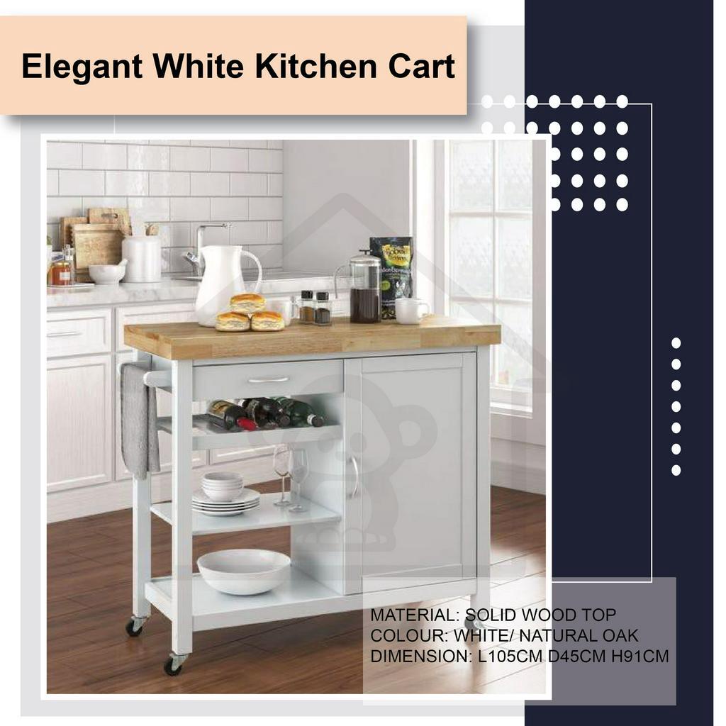 Kitchen Trolley Kitchen Cart White Kitchen Cart Modern Kitchen Trolley Wooden Kitchen Trolley