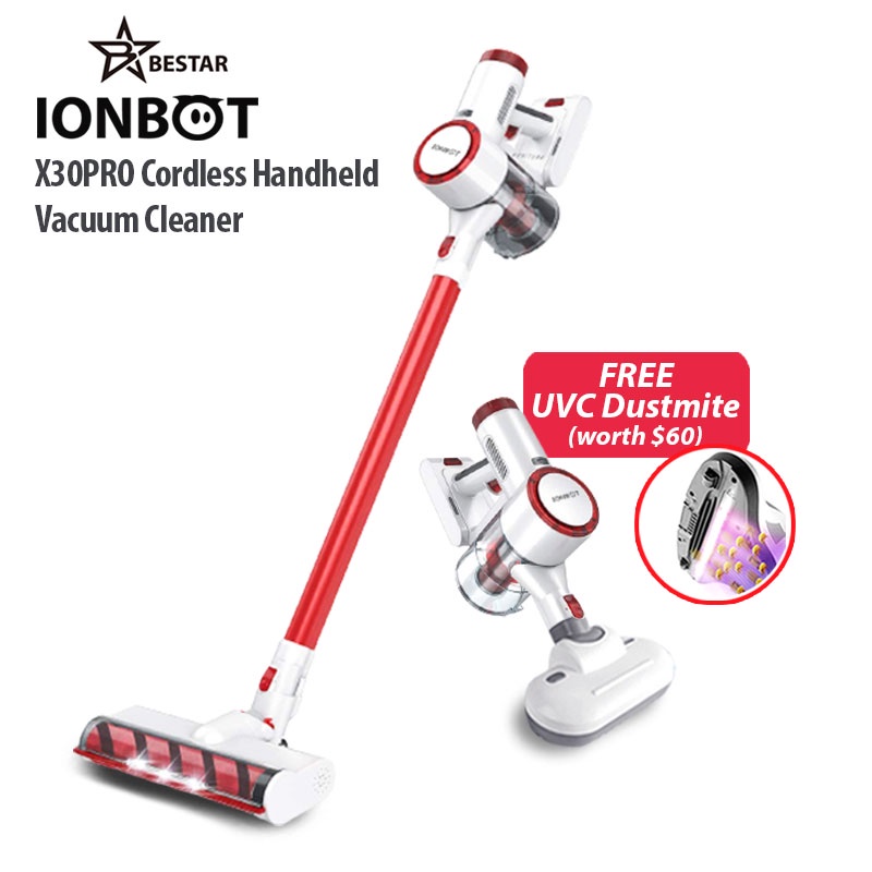 BESTAR IONBOT X30 PRO Cordless Wireless Handheld Vacuum Cleaner [Free