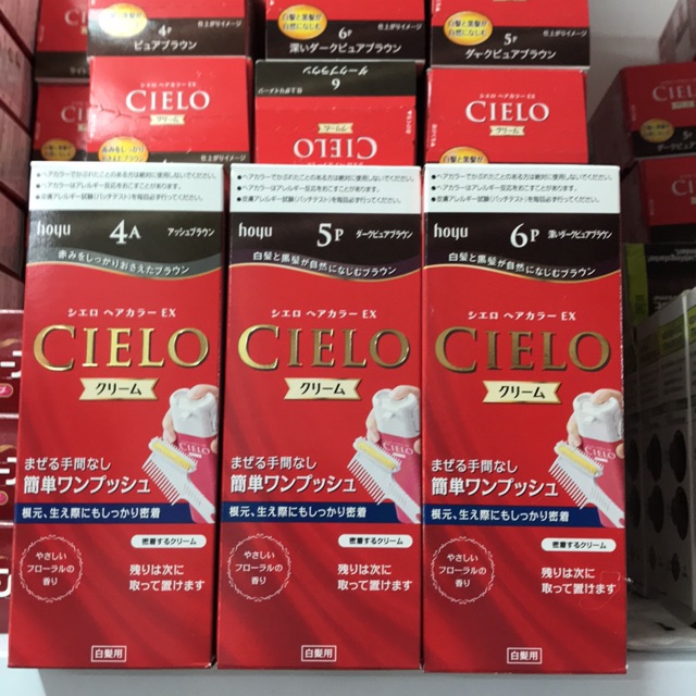 Japanese Cielo Hair Dye Shopee Singapore