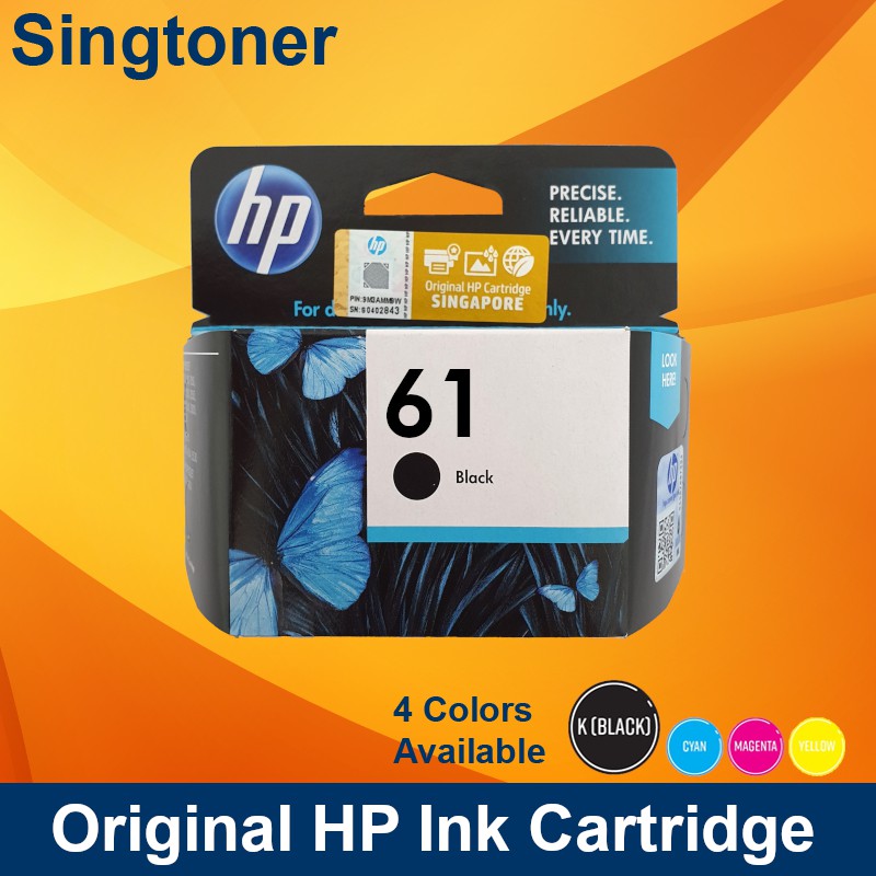 HP 61 Black Tricolor Ink Cartridges for HP Deskjet