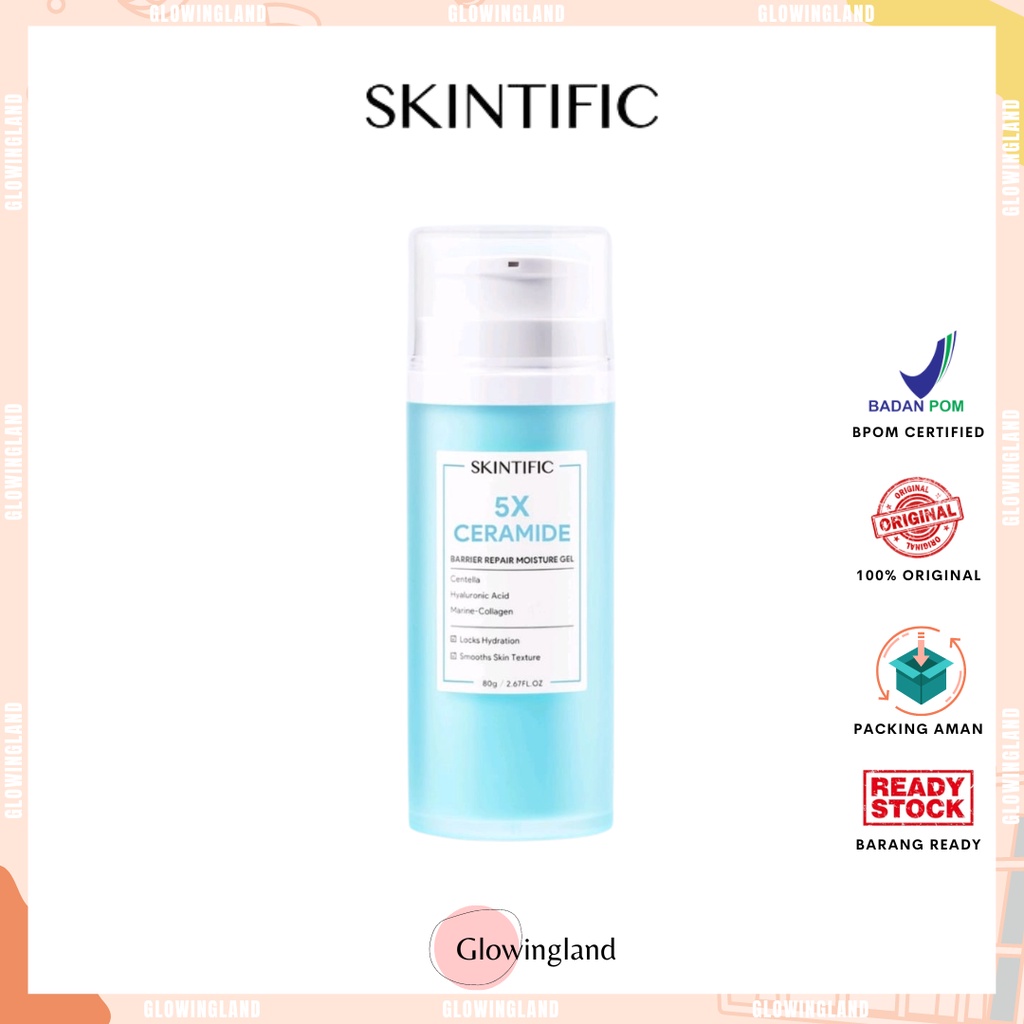 Skintific 5X Ceramide Barrier Repair Moisture Gel Facial Moisturizer