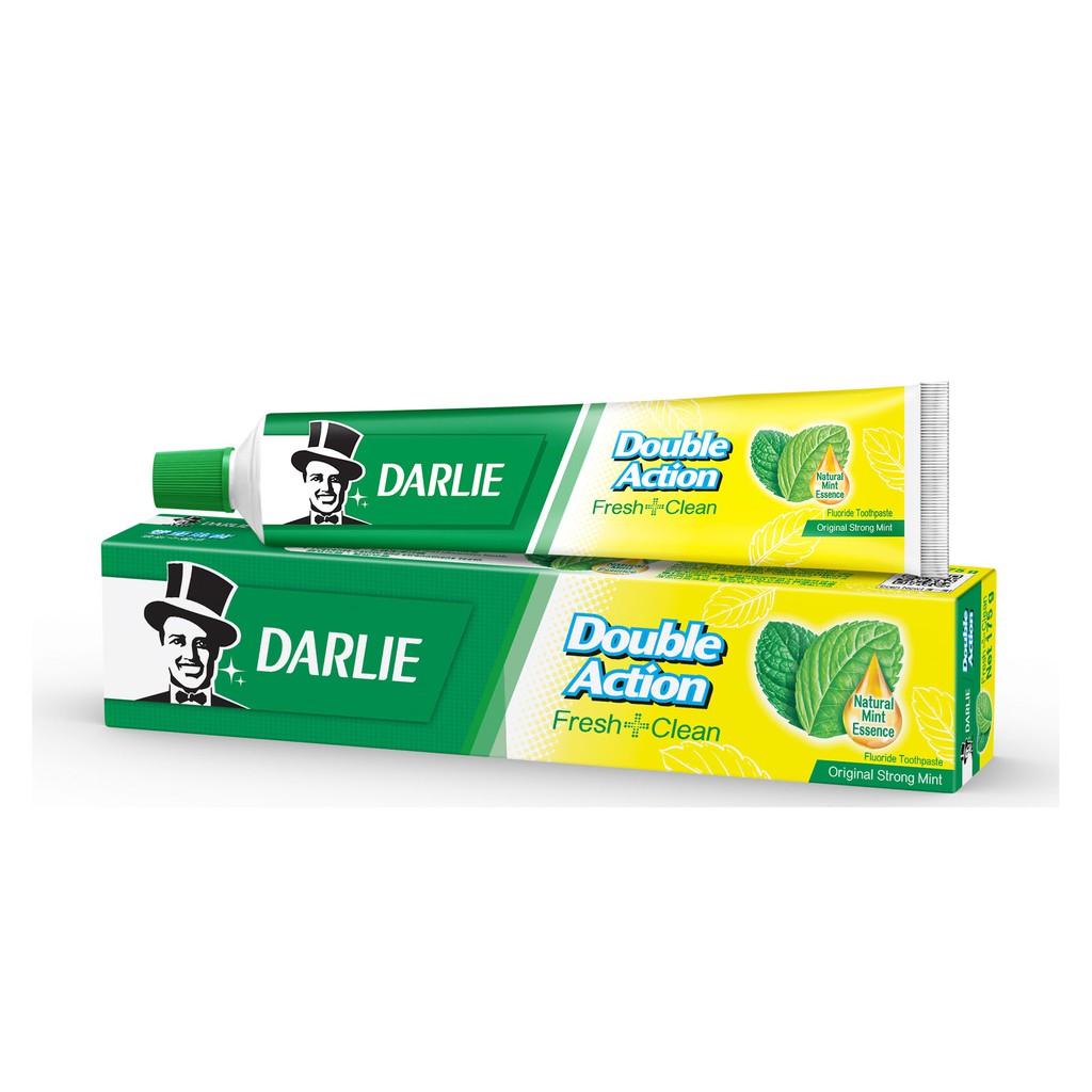 Darlie Double Action Toothpaste, Original Strong Mint