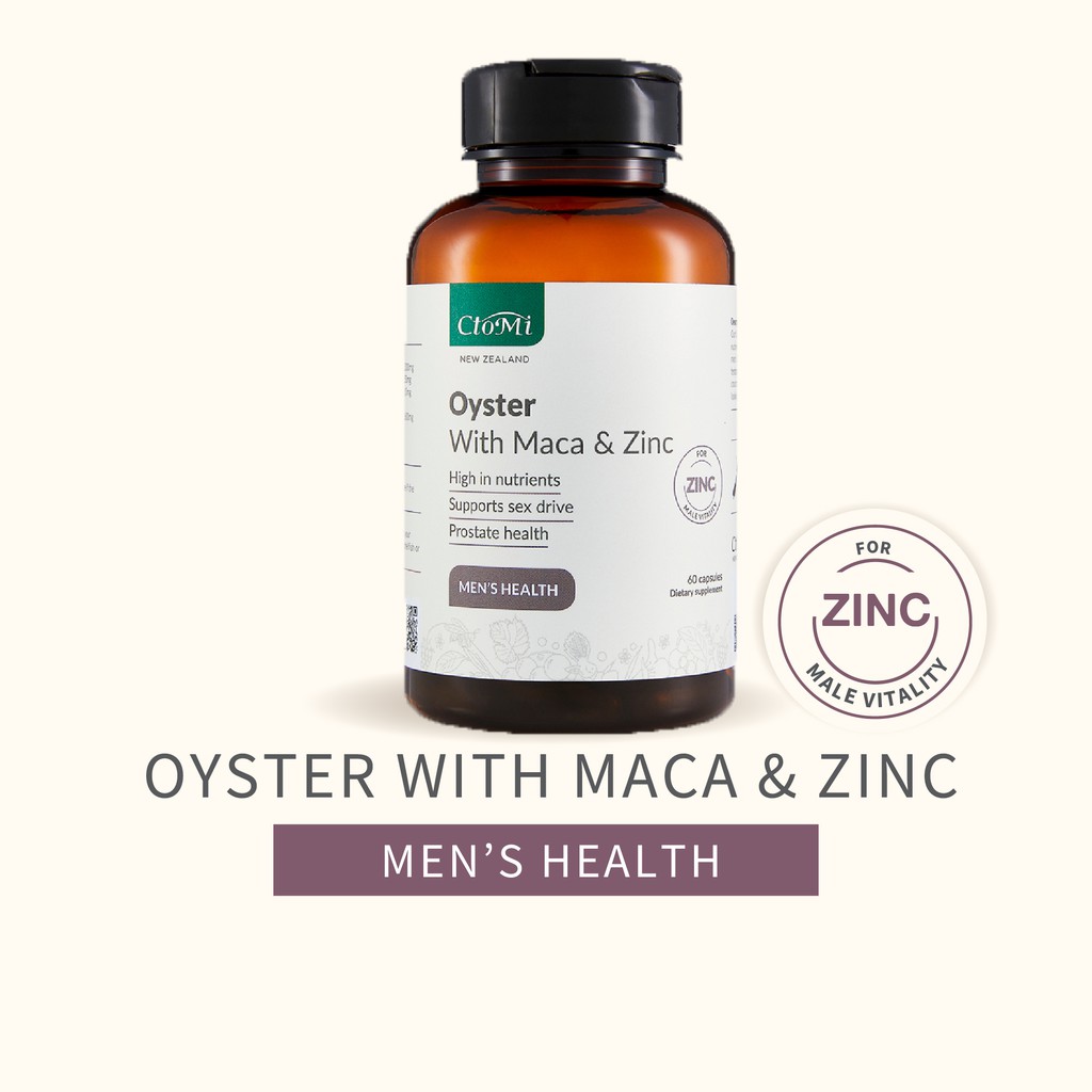CtoMi Oyster with Maca & Zinc Supplement 60s (Men's Health) Shopee