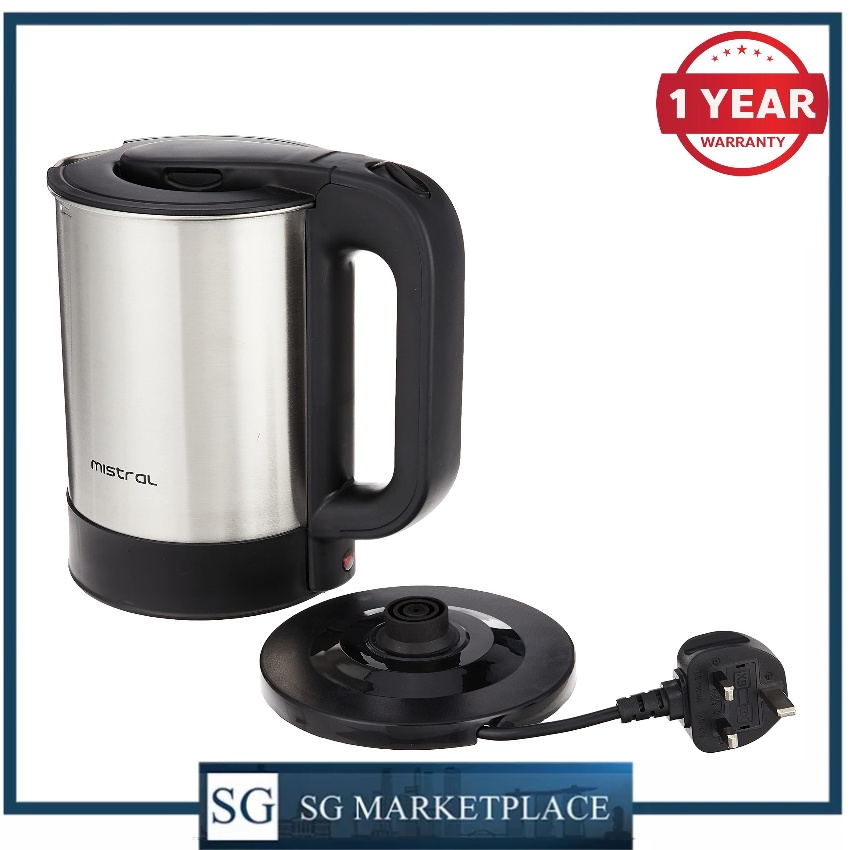 Mistral Cordless 1.7L Electric Kettle MEK1702 / Stainless Steel
