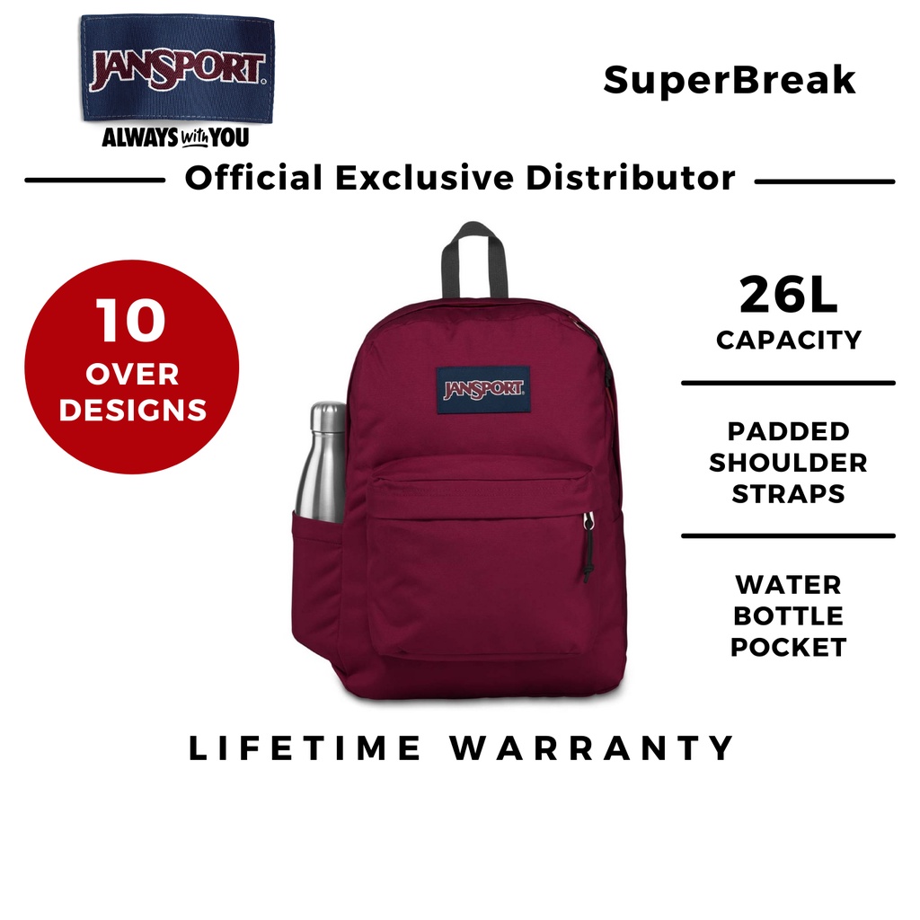 JanSport Superbreak® Plus Backpack Black Tattoos ubicaciondepersonas