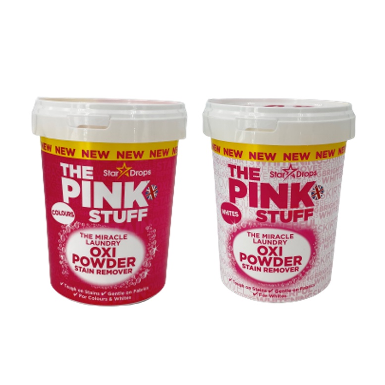 The Pink Stuff Oxi Powder Stain Remover 1Kg Shopee Singapore