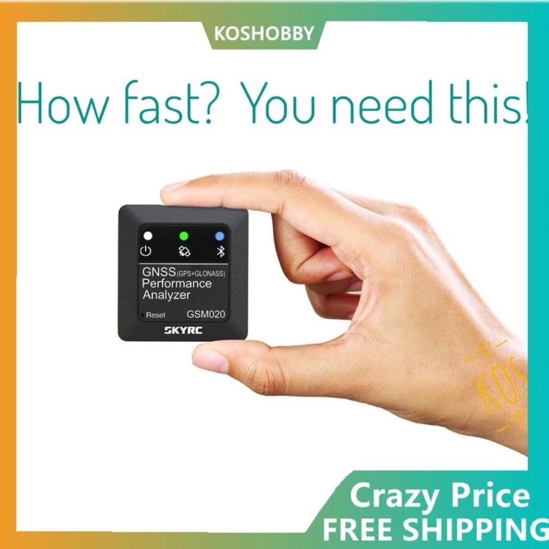 SKYRC GNSS Performance Analyzer GSM020 Power Bluetooth APP GPS Speed