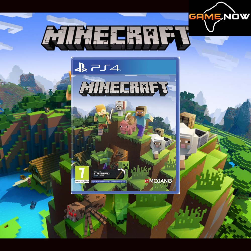 Minecraft Bedrock Edition (PS4) Shopee Singapore