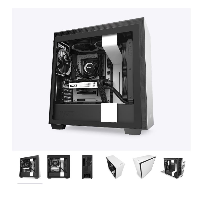 NZXT H710 White/Black CASE (2 YEARS WARRANTY BY TECH DYNAMIC PTE LTD