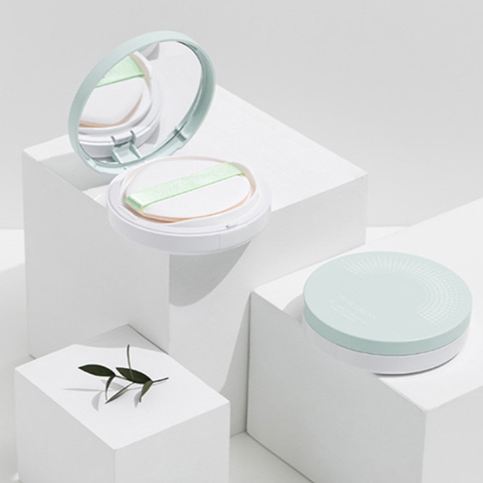 Sun Cushion Sunblock Korean Sunscreen by Penegreen, Moisturizing Broad