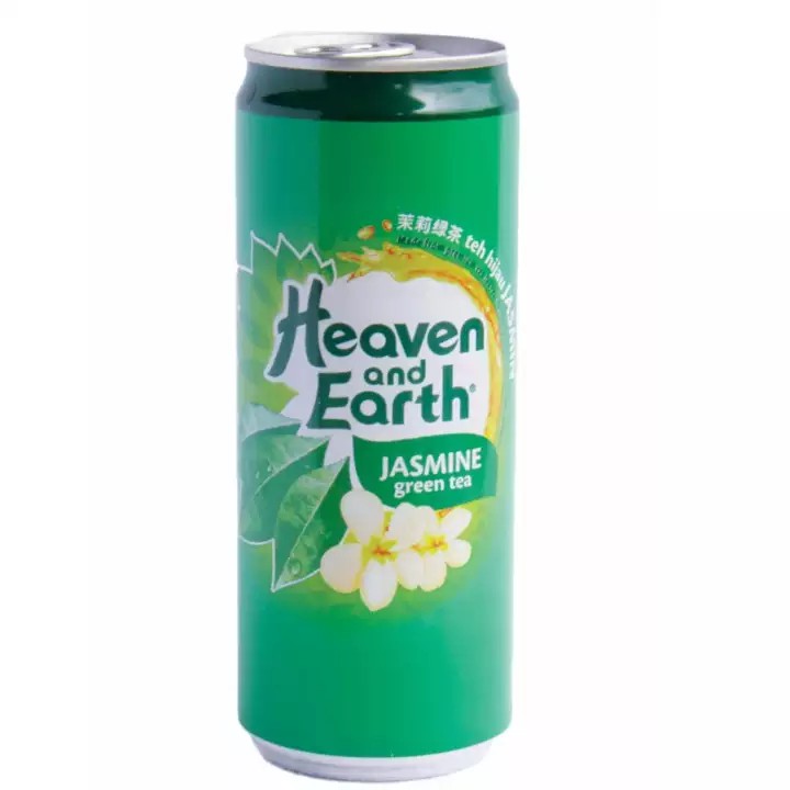 Heaven & Earth Jasmine Green Tea 24 Cans x 315ml Shopee Singapore