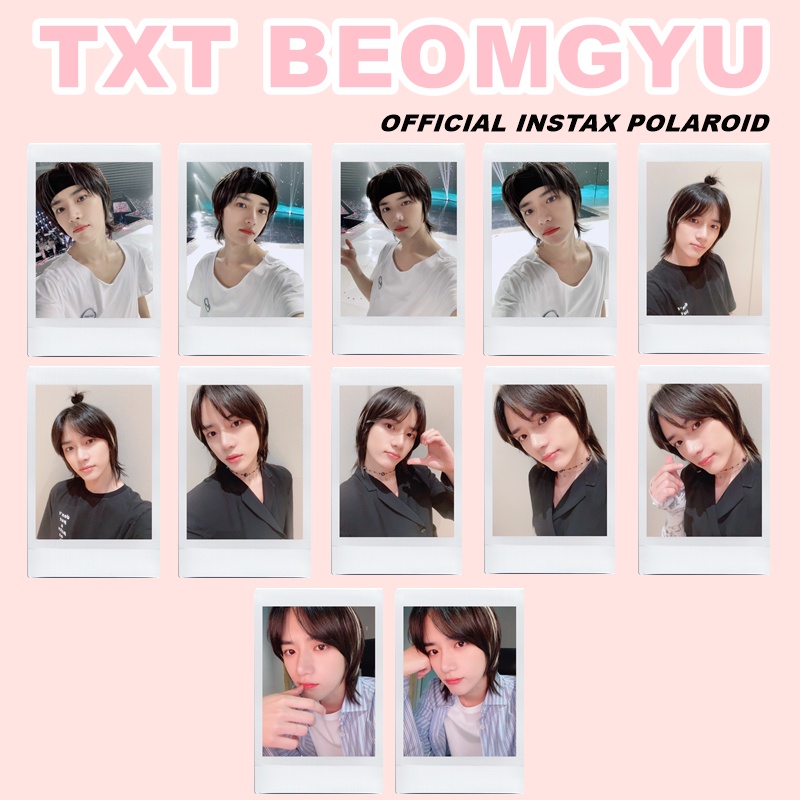 [TXT BEOMGYU] OFFICIAL INSTAX POLAROID KPOP TOMORROW X TOGETHER TAEHYUN