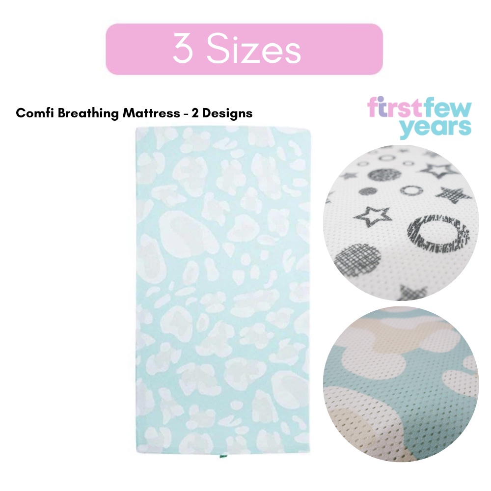Comfi Breathing Mattress for Playpen / Baby Cot / Baby Crib 2 Designs