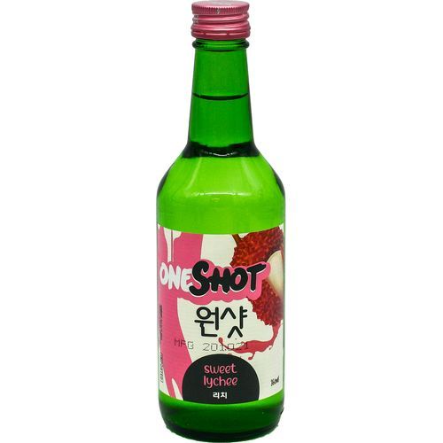 One Shot Sweet Lychee Soju 10.1 Abv 360ml Shopee Singapore