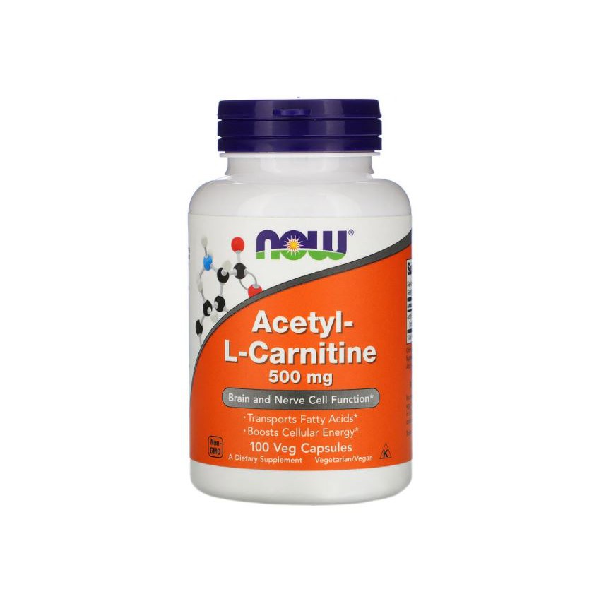 【Now_Foods】AcetylLCarnitine乙醯左旋肉鹼500毫克100粒膠囊健美健力nsports 蝦皮購物