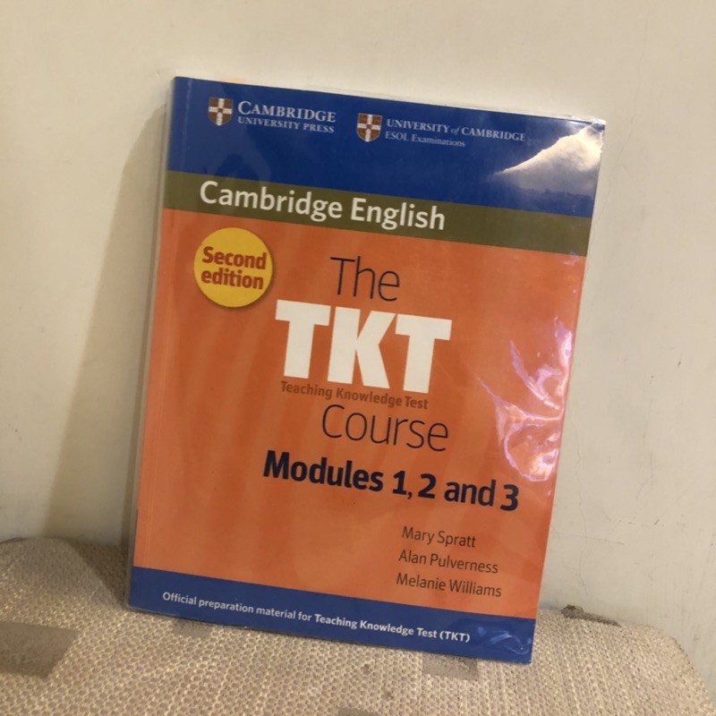【二手書】The TKT course modules 1,2 and 3 外文書 應外系 ⚠️附書套⚠️ 蝦皮購物