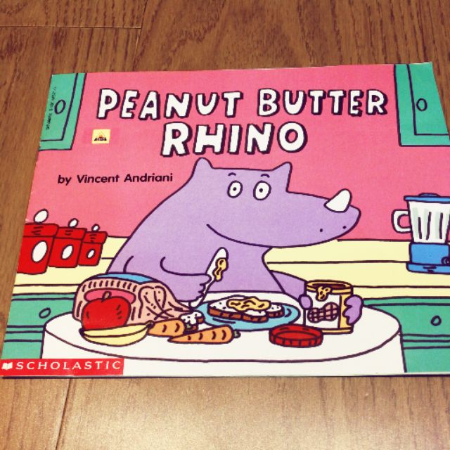Peanut butter rhino書 蝦皮購物