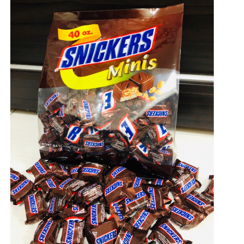 當天出貨 COSTCO 好市多 散賣 SNICKERS 士力架 迷你巧克力 snickers 士力架 迷你巧克力 蝦皮購物