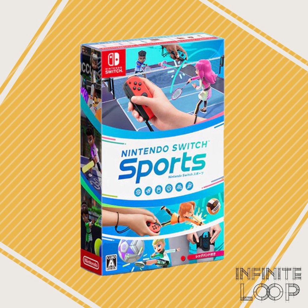 【無限電玩】現貨 NS Switch sport 運動 中文版 SPORT 含腿帶 蝦皮購物