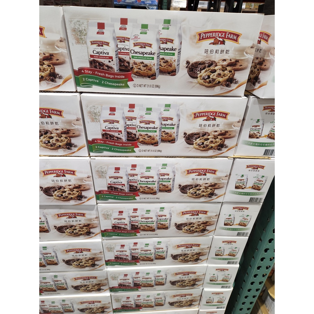 [高雄STY代購] Costco 好市多 Pepperidge Farm 琣伯莉 美式巧克力餅乾雙重奏 蝦皮購物