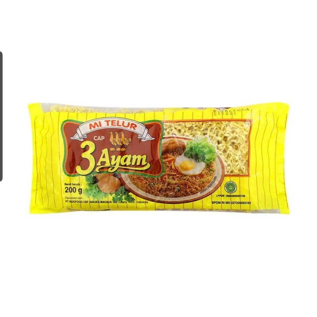 MIE TELUR CAP 3 AYAM é›žè›‹éºµ è¦çš®è³¼ç‰©
