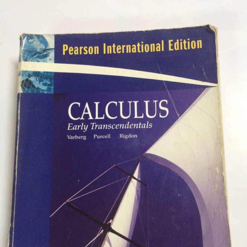 Calculus Early Transcendentals By Varberg Purcell Rigdon Kitab Blog