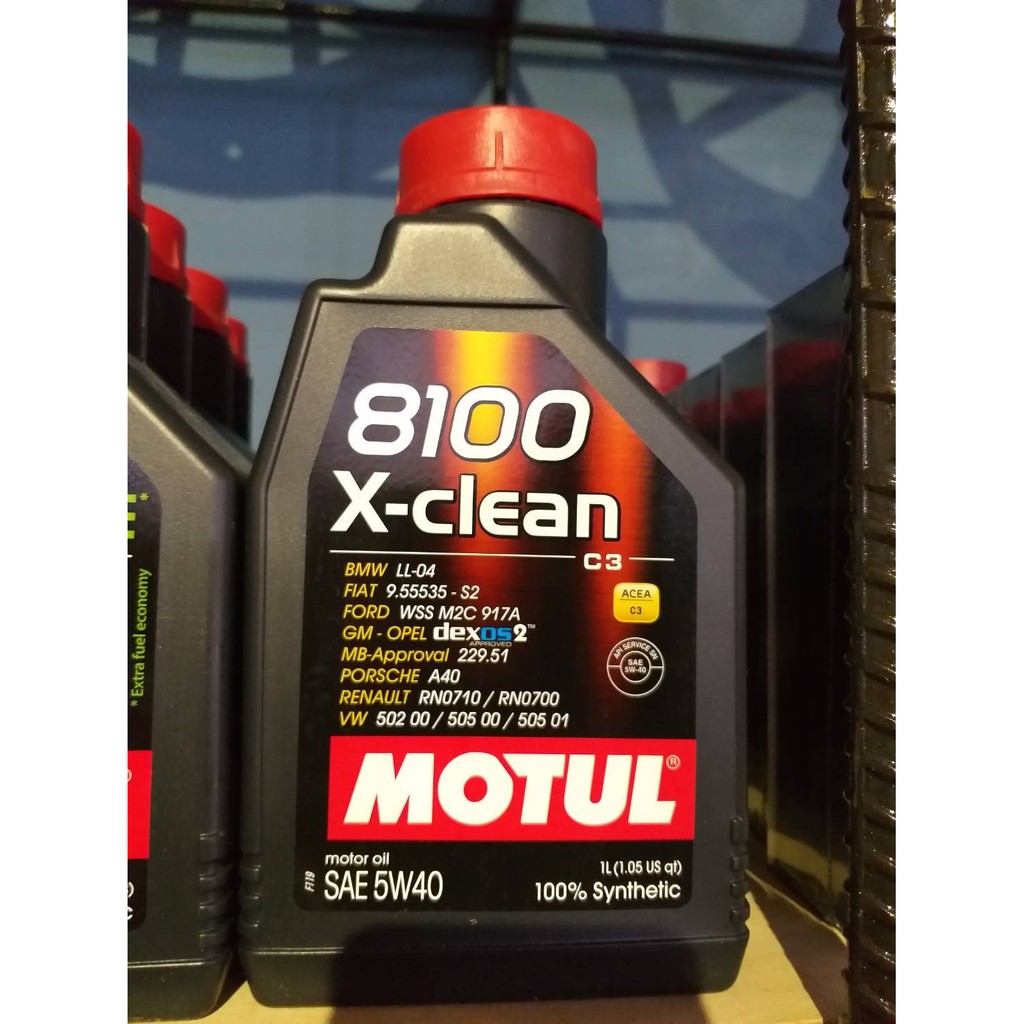【胖達】MOTUL 8100 XCLEAN 5W40 蝦皮購物