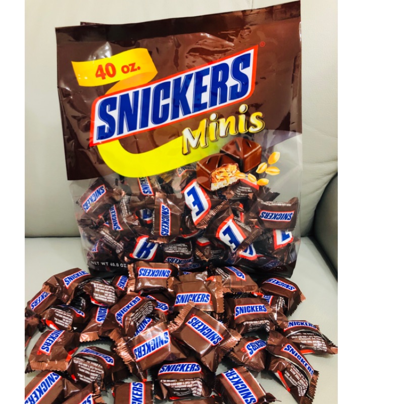 快速出貨 COSTCO 好市多 散賣 SNICKERS 士力架 迷你巧克力 snickers 士力架 迷你巧克力 蝦皮購物