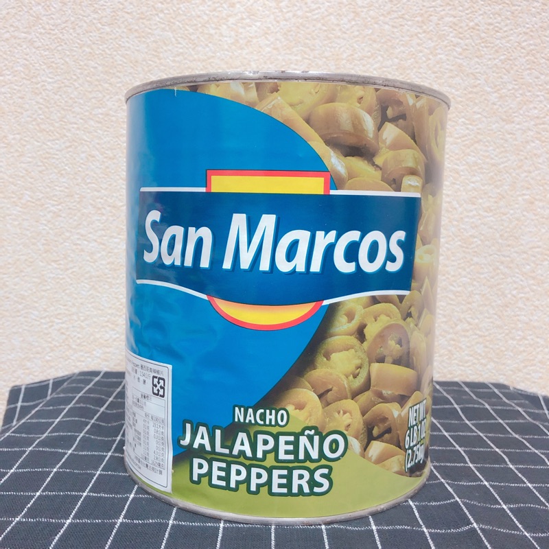 §洺禾§附發票§ *6罐免運* San Marcos 墨西哥青椒片 墨西哥青辣椒切片 墨西哥辣椒片 青辣椒片 2.75K 蝦皮購物