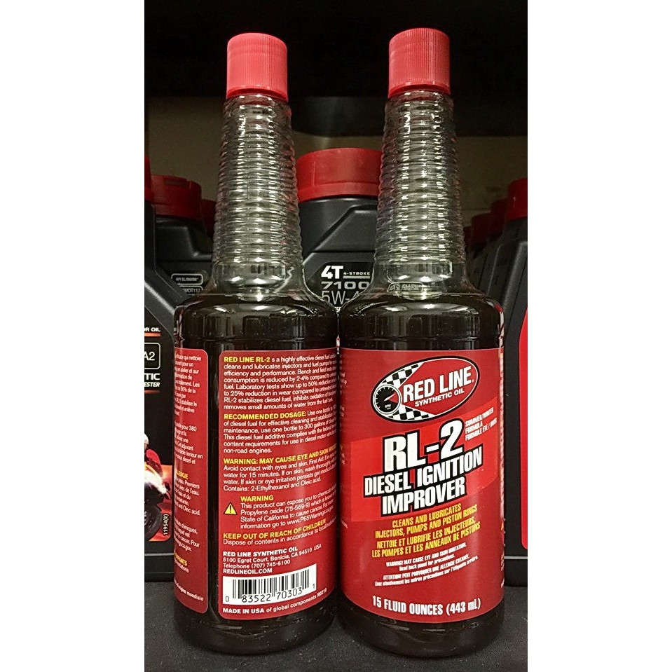 {飆} RED LINE RL2 DIESEL IGNITION IMPROVER 紅線 RL2 柴油精 柴油添加劑 蝦皮購物