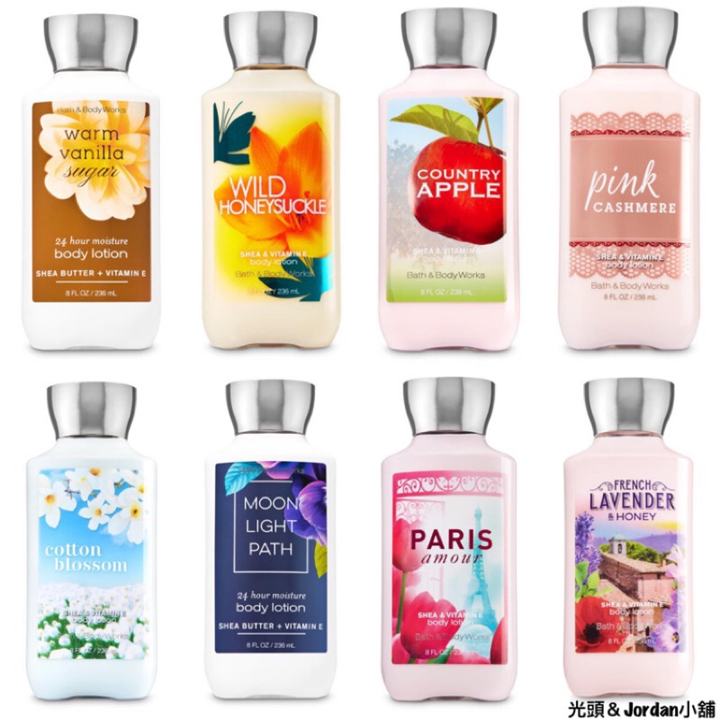 《光頭＆Jordan小舖》Bath＆Body Works BBW身體乳液 香氛乳液 body lotion 236ml 蝦皮購物