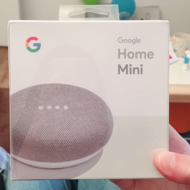 Google home mini 灰色 蝦皮購物