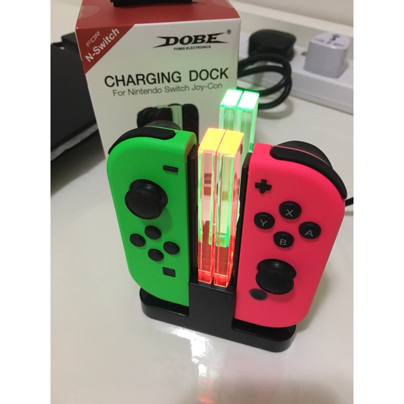 PGM Switch Joycon 多功能手把充電座 充電器 JC 充電 Joy Con pro 任天堂 蝦皮購物