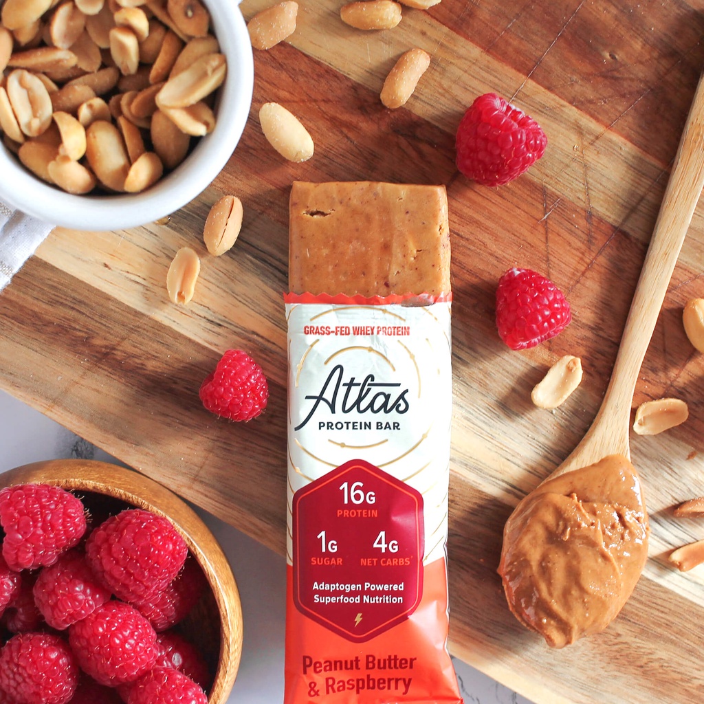 [ATLAS Protein Bars] Thanh bar cung cấp protein Atlas/ USA, Gluten free