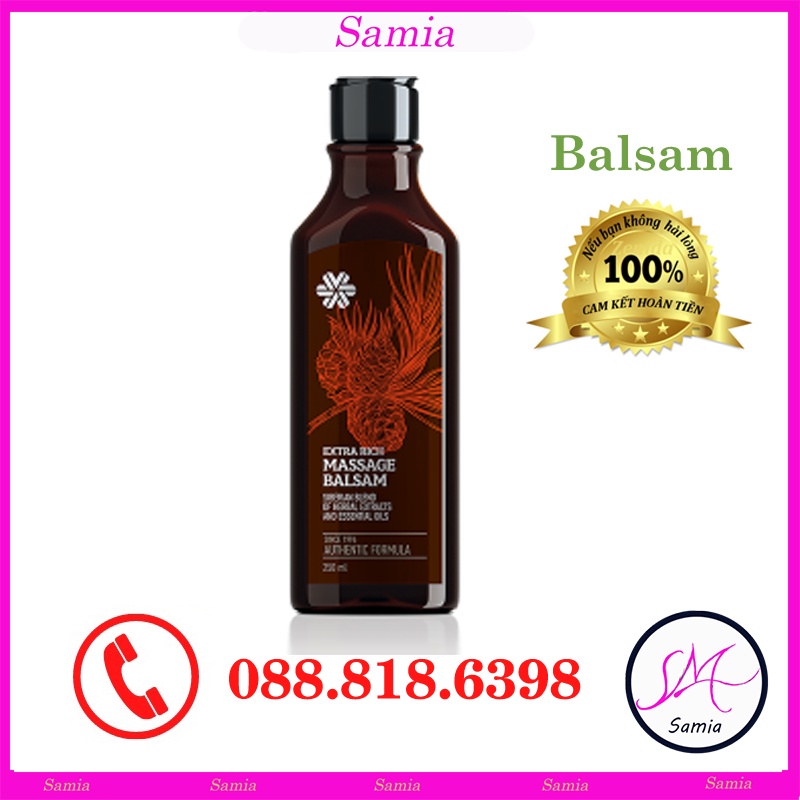 Dầu mát xa Balsam Dầu thơm Siberian Pure Herbs Collection Extra Rich
